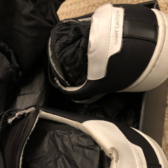 $645 Saint Laurent Shoes Size US 8 100%Authentic - Picture 8 of 11